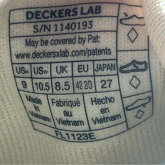 Deckers X Lab Baja X-Scape Brown Sugarcane Shoes Size Men’s 9 - Picture 8 of 8